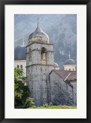 Framed Morning Light I - Kotor, Montenegro Print