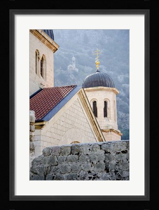 Framed Morning Light II - Kotor, Montenegro Print