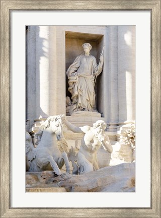 Framed Trevi Fountain in Afternoon Light III Print