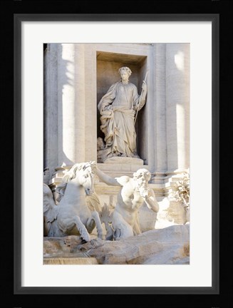 Framed Trevi Fountain in Afternoon Light III Print