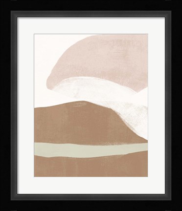 Framed Symphonic Shapes I Print