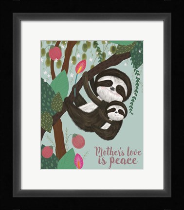 Framed Mother's Love I Print