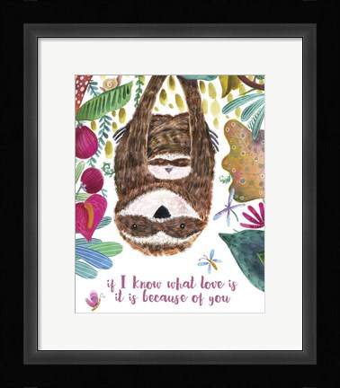 Framed Mother's Love II Print