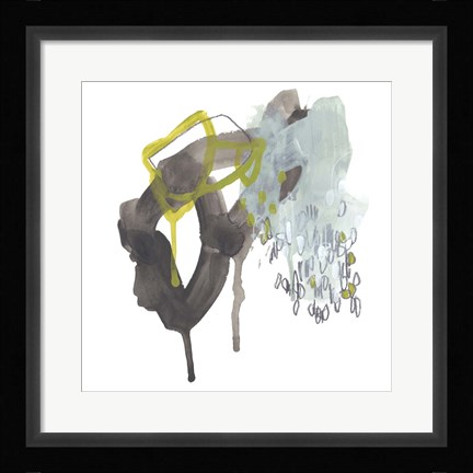 Framed Moon Drop III Print