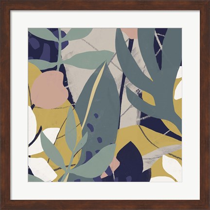 Framed Tropical Attraction II Print