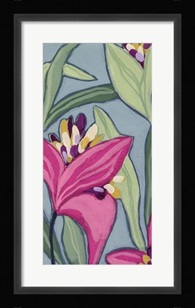 Framed Tropical Mix II Print