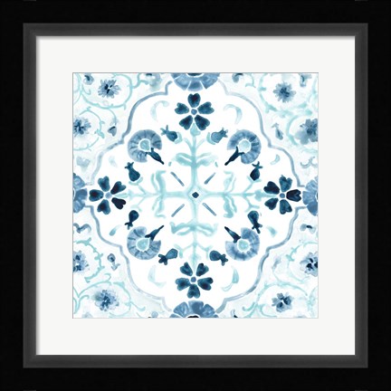 Framed Gamla Stan Tile III Print