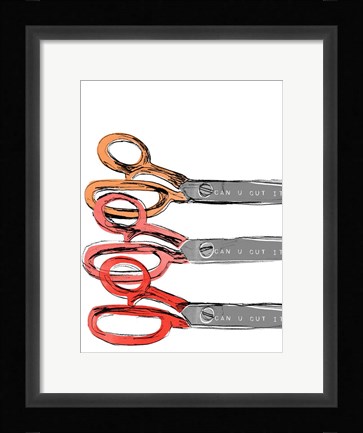 Framed School Days III Print