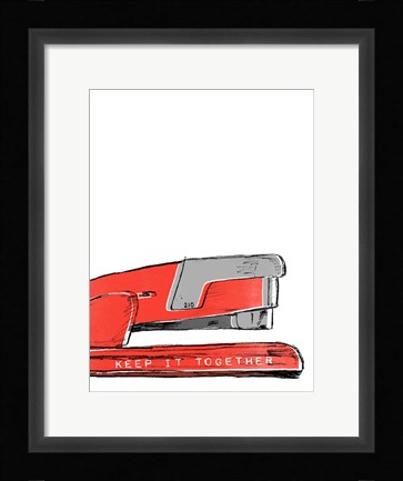 Framed School Days IV Print