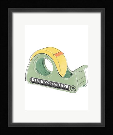 Framed School Days VI Print