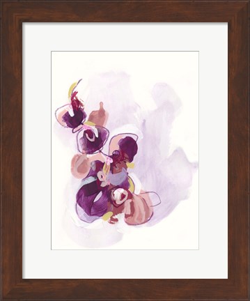 Framed Orchid Sonata I Print