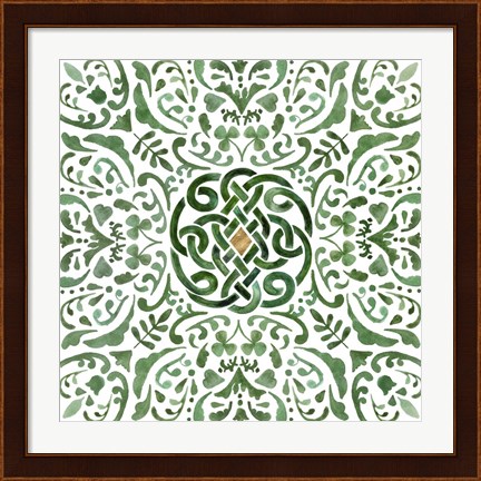 Framed Celtic Knot IV Print