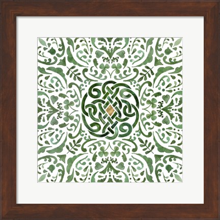 Framed Celtic Knot IV Print