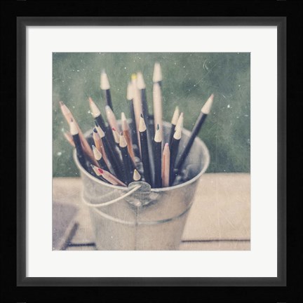 Framed Vintage School V Print