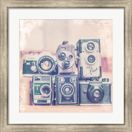Framed Vintage Camera II Print