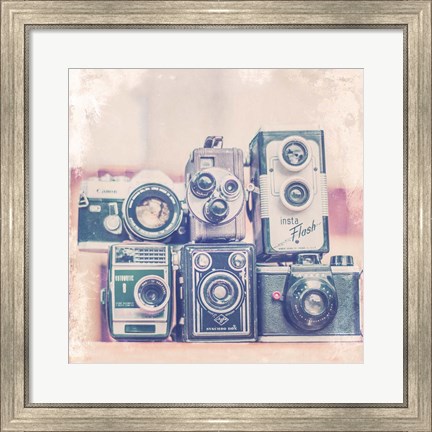 Framed Vintage Camera II Print