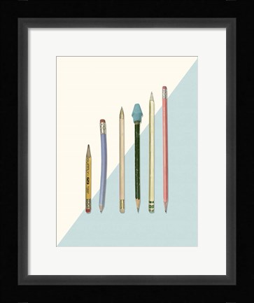 Framed School Study I Print