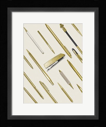 Framed School Study IV Print