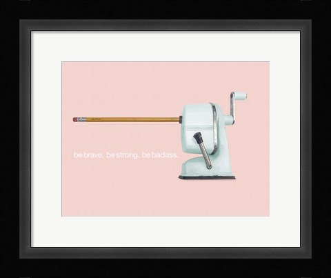 Framed School Study VIII Print