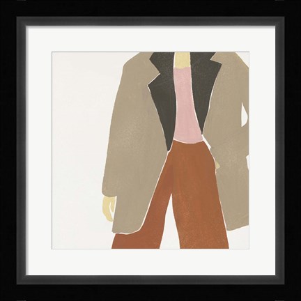 Framed Herself III Print