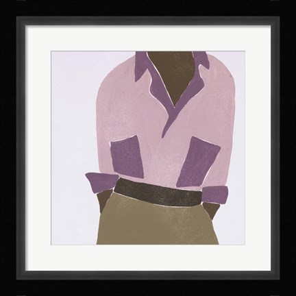 Framed Herself IV Print