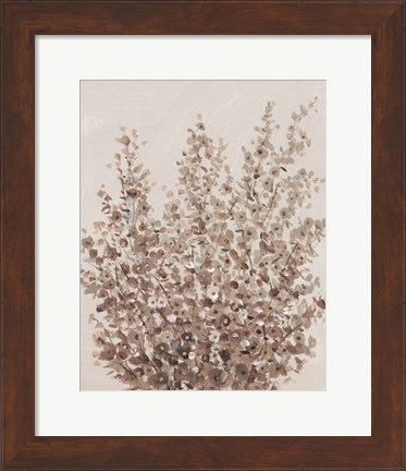 Framed Rustic Wildflowers II Print