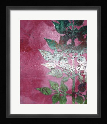 Framed Mono Branch I Print