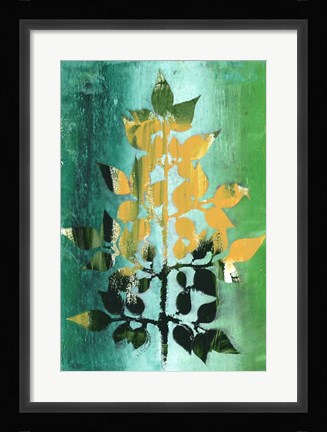 Framed Changing Leaves III Print