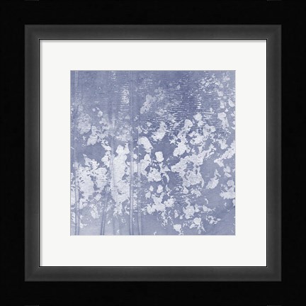 Framed Indigo Rule I Print