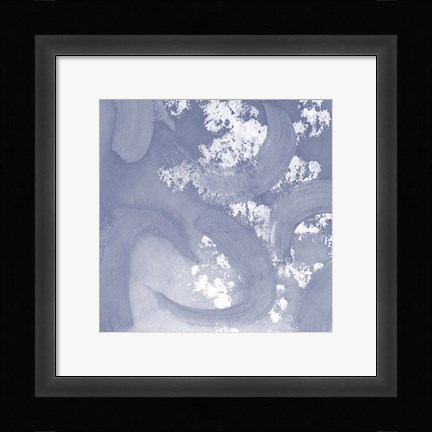 Framed Indigo Rule II Print