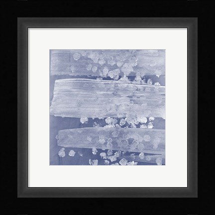 Framed Indigo Rule IV Print