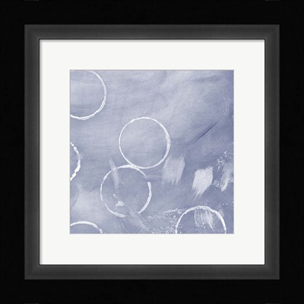 Framed Indigo Rule V Print