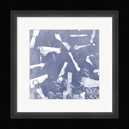Framed Indigo Rule VII Print