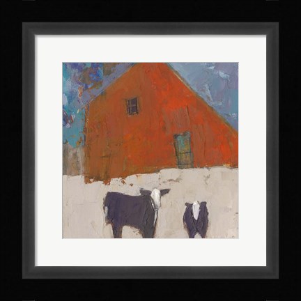 Framed Hazel Barn Print