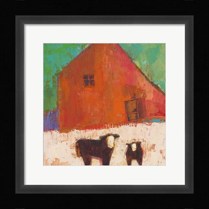 Framed Baraboo Barn Print