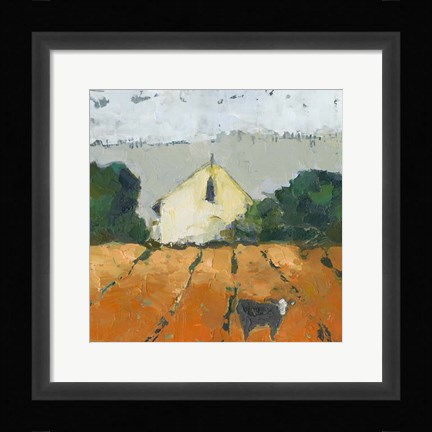 Framed Lengers Barn Print