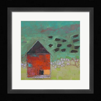 Framed Pecatonica Barn Print