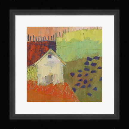 Framed Rewy Barn Print