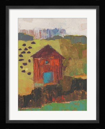 Framed Darlington Barn Print