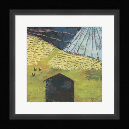 Framed Bear Valley Barn II Print