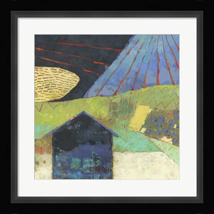 Framed Bear Valley Barn III Print