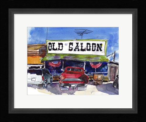 Framed Country Life IV Print