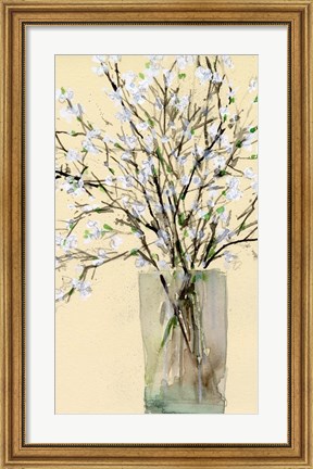 Framed Spring Floral Arrangement II Print