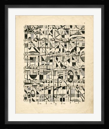 Framed Graphic Notes Print