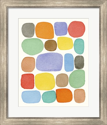 Framed Swatches II Print