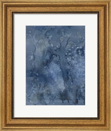 Framed Blue River I Print