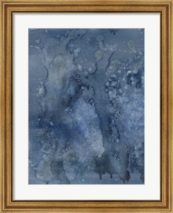 Framed Blue River I Print