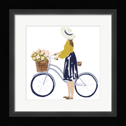 Framed Bonheur V Print