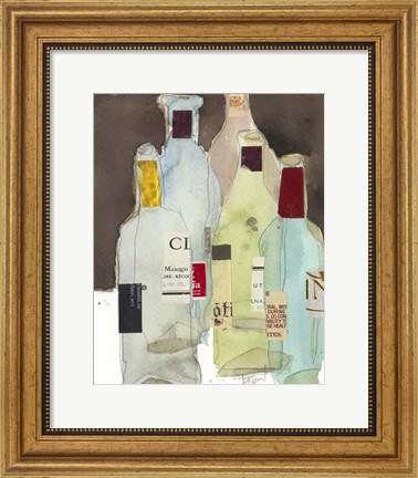 Framed Wines &amp; Spirits III Print