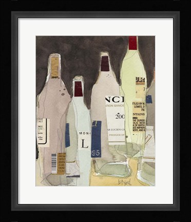 Framed Wines &amp; Spirits IV Print